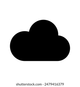 Cloud Icon Vector Symbol Design Illustration