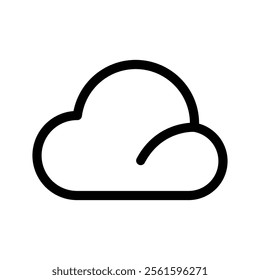 Cloud Icon Vector Symbol Design Illustration