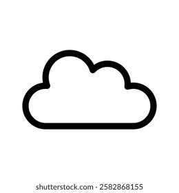 Cloud Icon Vector Symbol Design Illustration