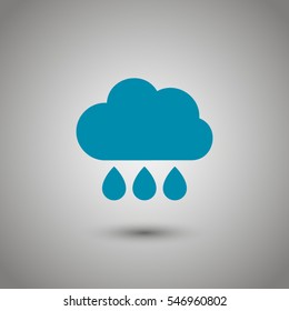Cloud  icon. vector, weather