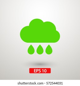 Cloud  icon. vector, weather