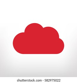Cloud  icon. vector, weather
