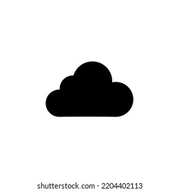 Cloud icon vector for web and mobile app. cloud sign and symbol