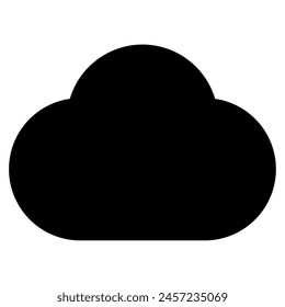 Cloud icon for web, app, infographic, etc