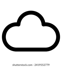 Cloud Icon for web, app, uiux, infographic, etc