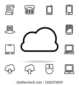 cloud icon. web icons universal set for web and mobile on white background