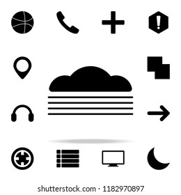 cloud icon. web icons universal set for web and mobile