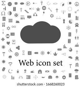 cloud icon. web icons universal set for web and mobile