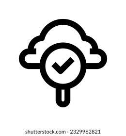 cloud icon for your website, mobile, presentation, and logo design.