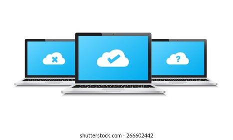 Cloud Icons Laptop