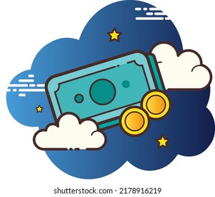 iconos de nube para redes sociales