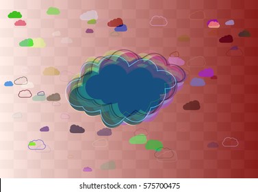 cloud idea background