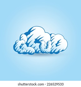 Cloud illustration
