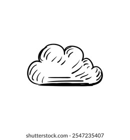 Ilustração em nuvem representando suavidade, tranquilidade e clima