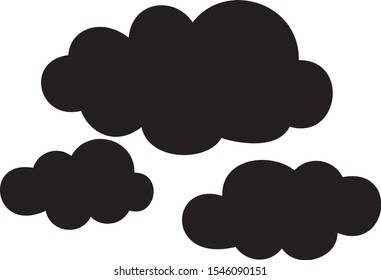 Cloud image which is a sign of natural weather conditions