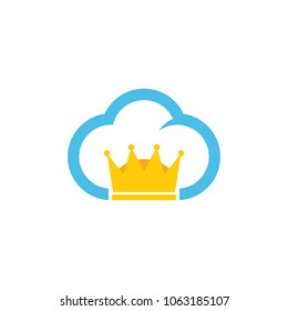 Cloud King Logo Icon Design