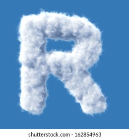 Cloud Letter Vector