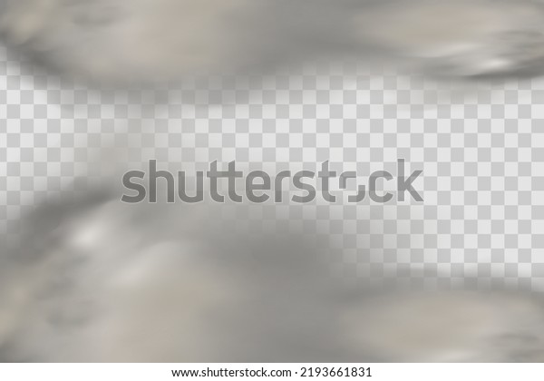 A cloud of light dust and sand with particles\
of flying dry sand and dirt.Trace on a dusty road or highway from a\
car.Clubs of dark smoke.Realistic illustration on a transparent\
background.