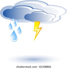 cloud and lightning