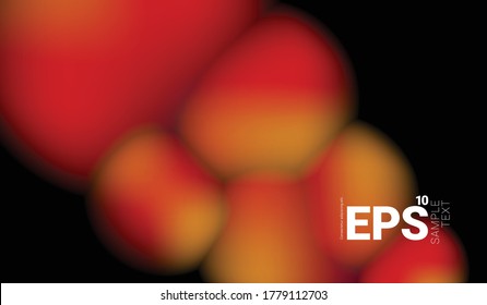 Cloud Like Gradient Modern Background. Minimalist Creative Design Concept.