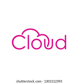cloud line art