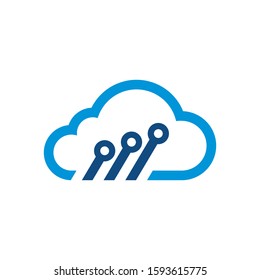 Cloud Logo can be used for company, icon, and others.