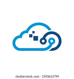 Cloud Logo can be used for company, icon, and others.