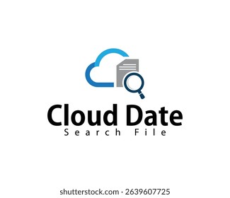 cloud logo creative search date technology digital file