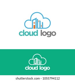 Cloud logo design