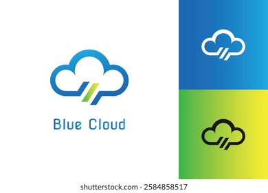 Cloud  logo Design, Logo Design graphic Conception, logo icon template graphic art, vector illustration design.