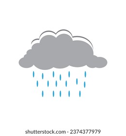 Cloud logo design with a modern and creative concept. Logo for business, emblems, companies and brands.