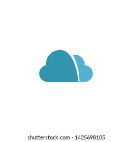 Cloud logo design vector download