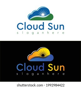 Cloud logo design vector file dawonload