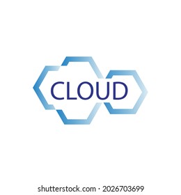 Cloud logo design for your company or for your inspiration it so simple and modern