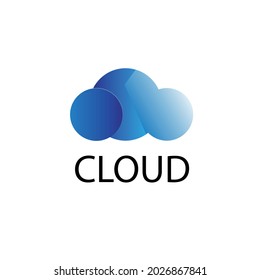 Cloud logo design for your company or for your inspiration it so simple and modern
