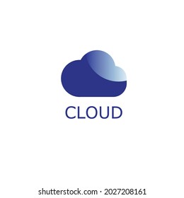 Cloud logo design for your company or for your inspiration it so simple and modern

