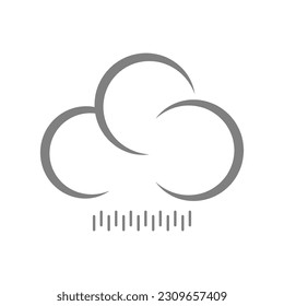 Cloud logo icon design illustration