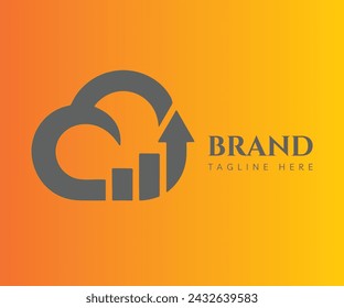 Cloud logo icon design template elements. Usable for Branding, Business and Technology Logos.
