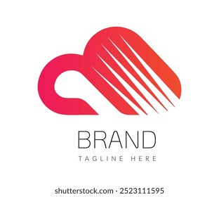 Cloud logo icon design template elements. Usable for Branding, Business and Technology Logos.
