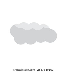 Cloud logo icon illustration flat