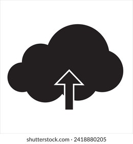 cloud logo icon.  Cloud weather sign collection. Nature cloud bubble element. EPS 10