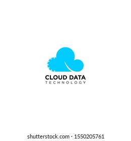 cloud logo / icon for web / company logo template