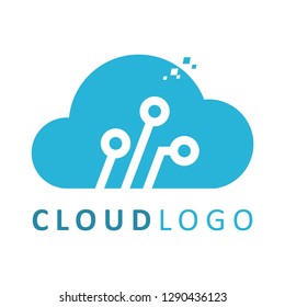 cloud logo illustration