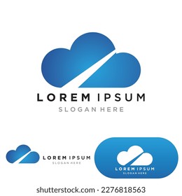 Cloud Logo And Symbol Icon template vector icon illustration 