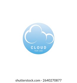 Cloud Logo And Symbol Icon template vector icon illustration 