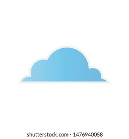 Cloud logo and symbol vector