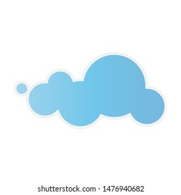 Cloud logo and symbol vector