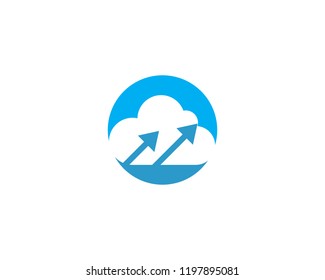 Cloud  logo and symbols icons