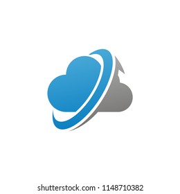 cloud logo template