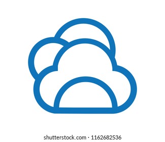cloud logo template
